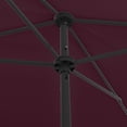 thumbnail image 3 of vidaXL Beach Parasol Bordeaux red Polyester, 3 of 7
