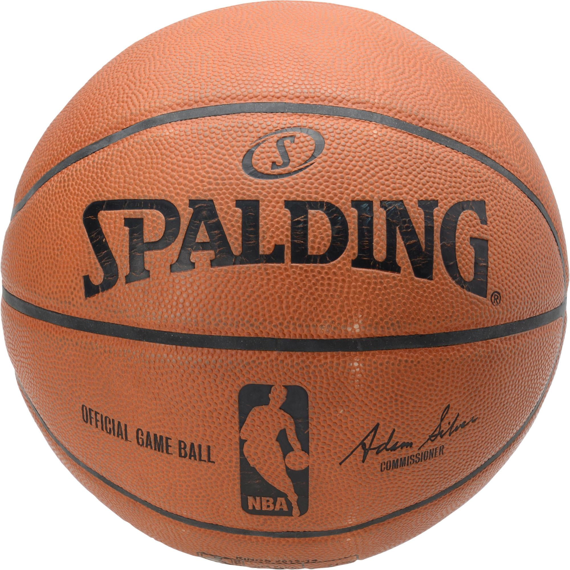 Detroit Pistons GameUsed Basketball from the 201314 NBA Season