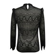 thumbnail image 6 of Babysbule Women's Summer Tops Womens Silod Lace Long Sleeve&nbsp;Casual Loose Tank Tops, 6 of 7