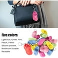 thumbnail image 5 of SLGHLSAHG Mini Slipper Keychain Cute Silicone Shoe Key Buckle Colors Soft Keychain Assorted for Backpacks Handbags A74801, 5 of 8