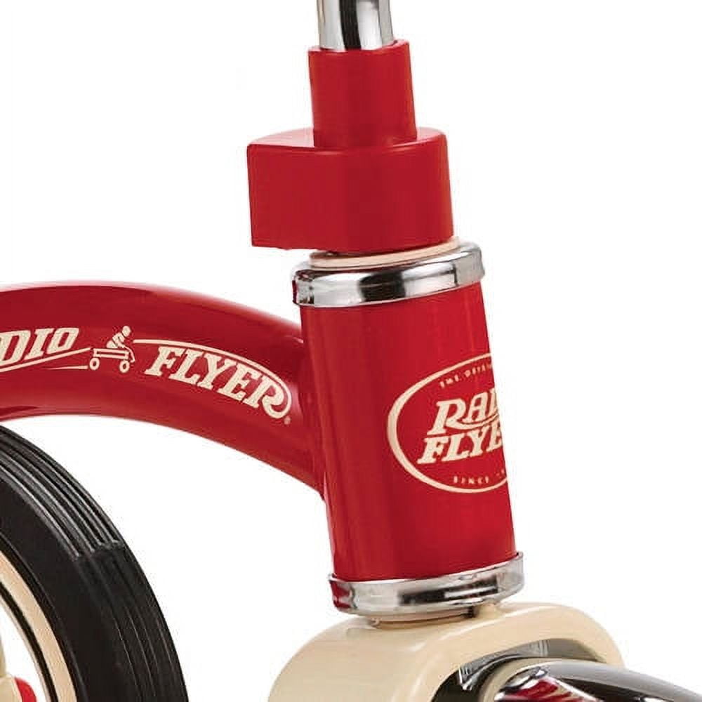 Classic red tricycle outlet