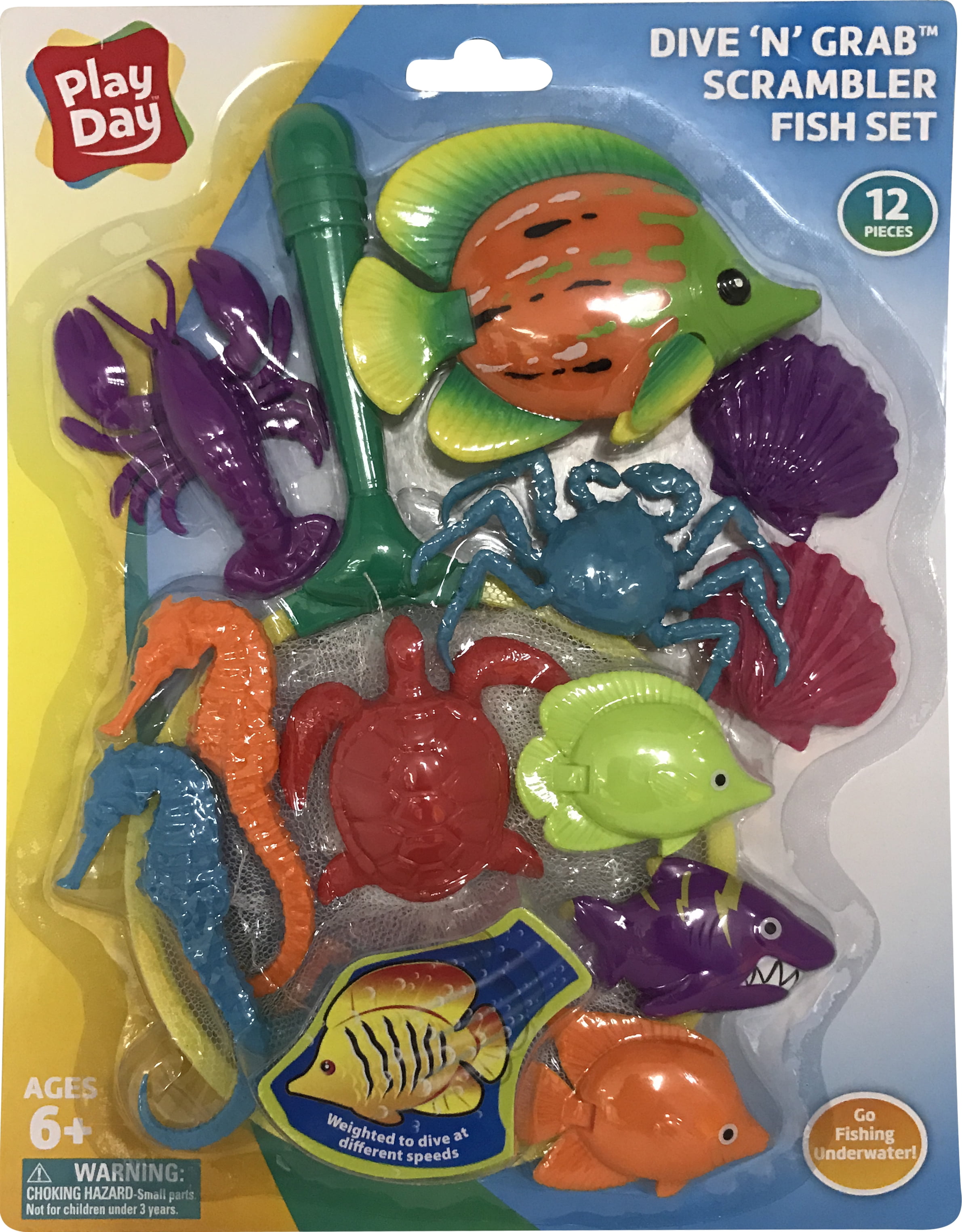 diving fish toy
