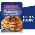 thumbnail image 2 of Krusteaz Light and Fluffy Blueberry Complete Pancake Mix, Waffle and Pancake Mix Just Add Water, 25.2 oz Box, 2 of 14