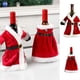 thumbnail image 5 of Decoraciones navideñas para la mesa de la cocina. Accesorios para decorar. Juego de cuadros. Juego de botellas de vino tinto. Bolsa para botellas de vino. Características, 5 of 5