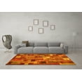 thumbnail image 3 of Ahgly Company Indoor Rectangle Patchwork Yellow Transitional Area Rugs, 5' x 8', 3 of 4