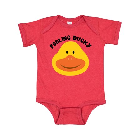 

Inktastic Duck Feeling Ducky Gift Baby Boy or Baby Girl Bodysuit