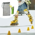 thumbnail image 1 of Colaxi Mesh Bag for Skating Cones Black Storage Bag for Inline Roller Skating Cones, 1 of 8