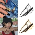 thumbnail image 3 of YIEMEEN Women Party Jewelry Metal Open Nail Rings Alloy Material Women Jewelry Gift, 3 of 15