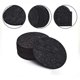 thumbnail image 4 of 12pcs felt coasters-light grey round., 4 of 5