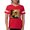 Red, variant on CafePress - Sunflower T Shirt - Womens Football Shirt