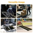 thumbnail image 7 of Pipopa 2ft Portable Folding Wheelchair Ramp,Aluminum Threshold Ramp for Home,Doorways,Stairs,800 lbs Capacity, 7 of 7