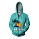 thumbnail image 3 of Sudadera con capucha con estampado de zorro blanco y perro negro genial para hombre, ropa de hip hop callejero para hombre, ropa Y2k, sudadera con capucha gótica holgada para hombre, 3 of 5