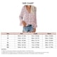thumbnail image 5 of Blusas de manga larga con cuello en V, blusa de gasa con cuello en V y mangas largas abullonadas, blusas de manga larga con cordón, salida de alta intensidad, 5 of 5