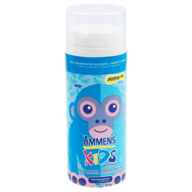 Talco Ammens Kids Menta 90g