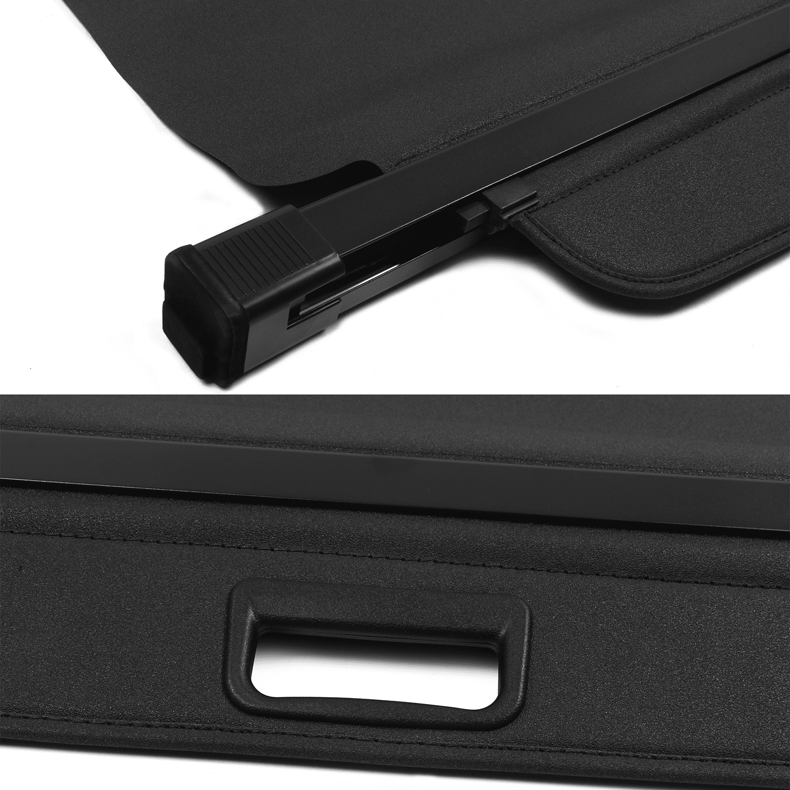 Ikon Motorsports Compatible with 02-06 Honda CRV OE Style Retractable Security Rear Cargo Trunk Cover