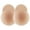 Almond, variant on Reusable 100% Silicone Breast Stick-on Adhesive Nipple Cover Pasties with Lift Tab