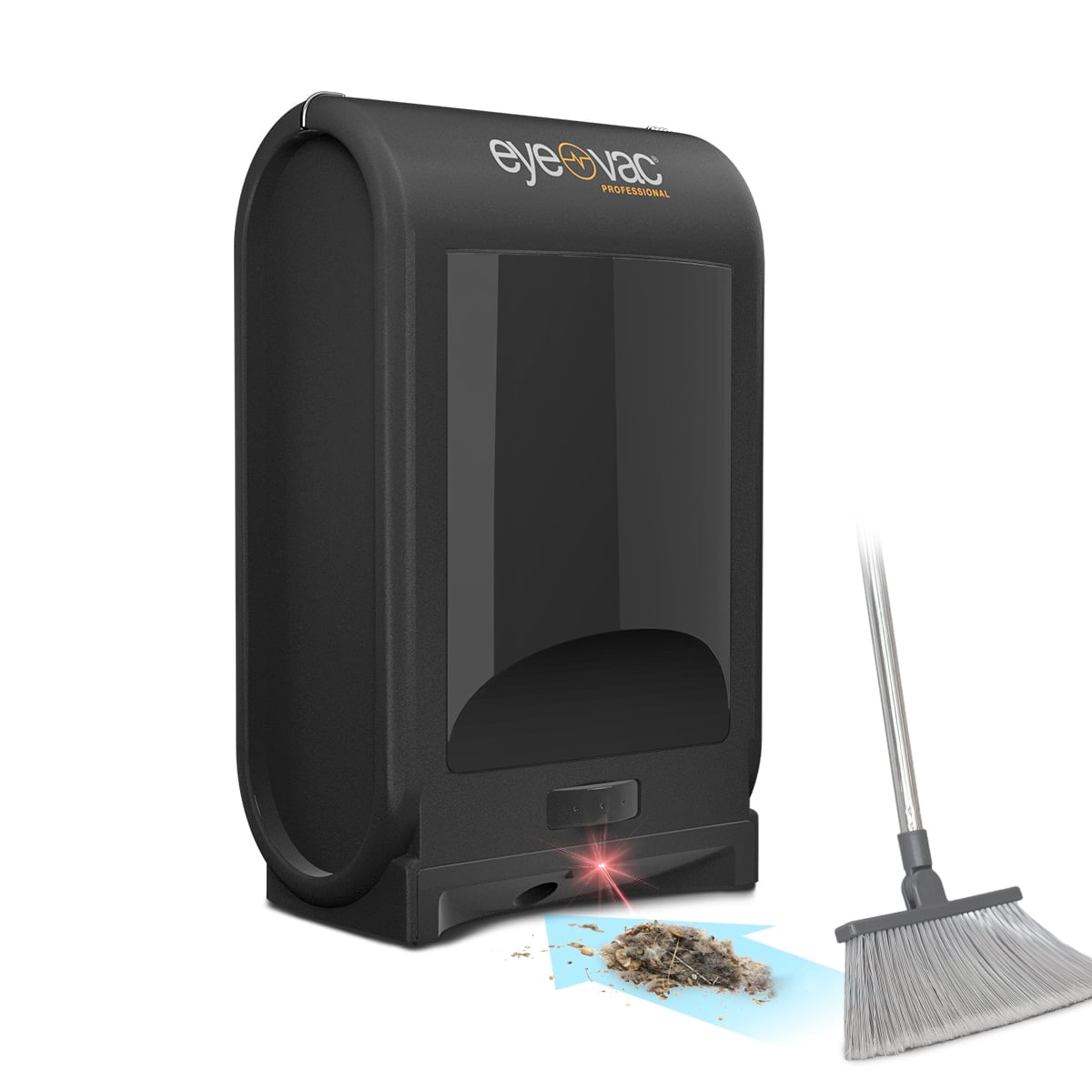 EyeVac Pro Touchless Vacuum Automatic Dustpan - Fast & Powerful - Corded Canister Vacuum, Bagless