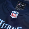 thumbnail image 4 of Men's Nike Lorenzo Carter  Navy Tennessee Titans Team Game Jersey, 4 of 6
