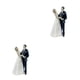 thumbnail image 2 of Billuyoard Pastel decoración novia novio resina casarse estatuilla divertido soporte de boda Type4 NO4, 2 of 6