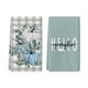 thumbnail image 1 of Juego de toallas de mano ANTPFAE Hello Pumpkin Blue Eucalyptus x2, 1 of 1
