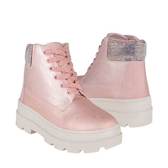 BOTINES NIÑA STYLO 7019 SIMIPIEL ROSA Stylo 7019