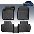 thumbnail image 3 of PIT66 TPE Floor Mats Waterproof Car Liners Fit for 2018-2022 Honda Accord Sedan All Weather Floor Liners,Non-Slip Black, 3 of 11