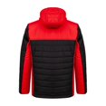 thumbnail image 2 of Finden & Hales - Chaqueta Acolchada Contraste para Adultos Unisex (Negro, Rojo), 2 of 4