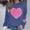 Blue, variant on Zorckvet Valentine's Day Sweatshirt Women Plus Size Pullover Heart Graphic Shirts Casual Long Sleeve Tops