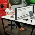 thumbnail image 2 of Global Industrial Magnetic Whiteboard Partition, 55"W x 16"H, 2 of 3