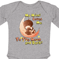 thumbnail image 4 of Inktastic My Mimi Loves Me to the Moon and Back Boys or Girls Long Sleeve Baby Bodysuit, 4 of 5