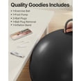 thumbnail image 4 of YOTTOY Anti-Burst Exercise Ball, 65 cm — Pink, Extra Thick for Yoga & Physical Therapy, 4 of 9