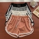 thumbnail image 4 of Pantalones cortos informales de verano para mujer y niña, ropa de calle para mujer, pantalones deportivos para correr, pantalones cortos transpirables de talla grande, 4 of 5