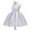 White, variant on Toddlers Dresses Flower Girl Dress Sleeveless Tulle Dress Toddler Party Dress Girls Dark Blue Dress for Girls Toddler Fancy Dress Birthday Dress Toddler 3-4 Years