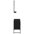 thumbnail image 5 of vidaXL 2 Piece Bathroom Cabinet Set Black Engineered Wood, 5 of 5