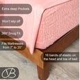 thumbnail image 5 of BedTite Soft Microfiber Anti-Wrinkle 4-Piece King Sheet Set - Mauve, 5 of 7