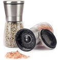 thumbnail image 1 of Molinillo de pimienta y molinillo de sal, accesorios de cocina de Rotor de cerámica ajustable, 2 uds., 1 of 2