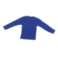 thumbnail image 4 of Camisa de manga larga a escala 1/12, uniforme informal de moda para soldado de 6 pulgadas Azul, 4 of 9