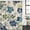 DarkSlateGray, variant on Teal Green Grey Leaves Shower Curtain Set - 72" x 78" Washable Bathtub Curtain with 12 Hooks, Vintage Beige Crack Texture Waterproof Fabric Stall Shower Curtains for Bathroom/Bathtub Décor