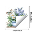 thumbnail image 3 of Linnome Stickers Lovely Pattern Stickers for Doors Windows Walls Atmosphere Decoration Multicolor 38x36cm, 3 of 7
