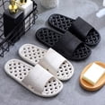 thumbnail image 2 of Bathroom Slippers Quick Drying - Hollow Simple Shower Slides Household Sandals, 2 of 9