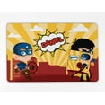 thumbnail image 2 of Printtoo Personalized Placemat & Coaster Set For Kids Toddlers,Birthday Gift For Boys,Gift For Girls,Superhero-11x17 Inch, 2 of 6