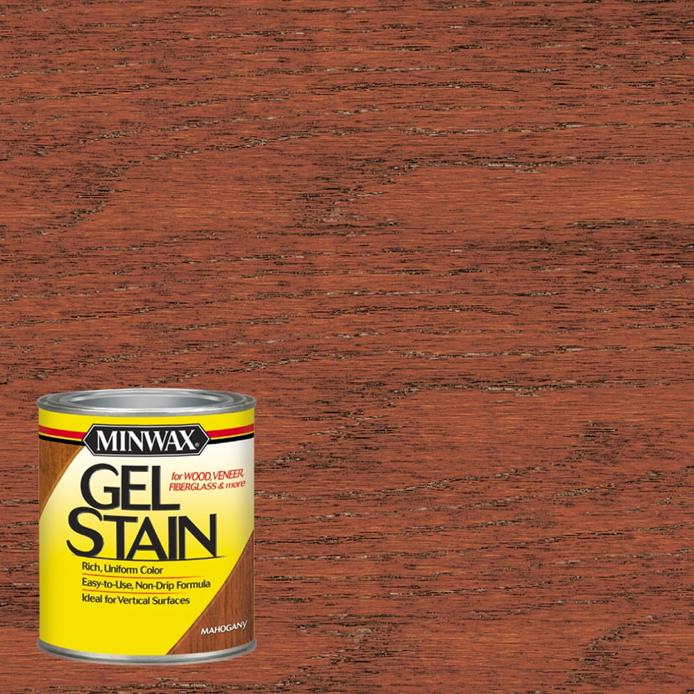 Minwax Gel Stain Mahogany 1 Qt Walmart Com