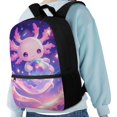 thumbnail image 4 of HUIACONG Rainbow Cat School Backpack for Girls Boys Large Capacity Lightweight Water Resistant Heavy Duty Padded Straps for Students Ages 6-18 Elementary Middle High School Back to School Use, 4 of 6