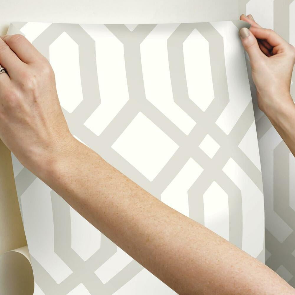 Gazebo Lattice Peel and Stick Wallpaper