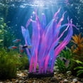 thumbnail image 6 of Aquarium Decorations, Artificial Aquatic Plants Soft Silica with Base for Saltwater Tank Decor, Realistic Low Maintenance, 6 of 8