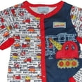 thumbnail image 2 of Duck Duck Goose Baby Boys "Truck Crossing" 3 Piece Footie Set (3-6 Months), 2 of 4