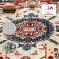 thumbnail image 6 of TWINNIS 8'x10'Area Rug Non-Slip Indoor Carpet Soft Rug for Living Room,Red, 6 of 8