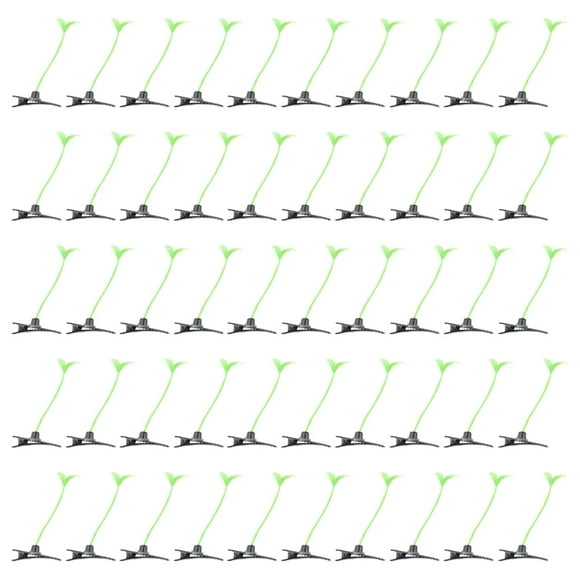 Sprout Barrette 100 Pcs Bean Sprout Hair Clips, Green Plant Hair Clips, Little Grass Barrette Hair Accessories for Girls & Women Plant Barrettes