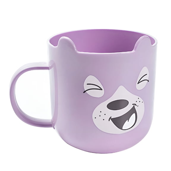 ACDANC Unbreakable Toothbrush Cups for Bathroom,Cartoon Animal Bathroom Cup Bpa Free,Multicolor Drinking Cups Toothbrush Cups for Toddlers,Couples,Friends Gift