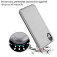 thumbnail image 5 of Xpression Apple iPhone XR (6.1 Inch) - Phone Case Clear Shockproof Hybrid Armor Rubber Silicone Gel Cover Transparent Clear Phone Case, 5 of 6
